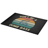 Dummer Bass Schneidebrett (Ecke)