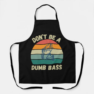 Dummer Bass Schürze