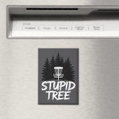Dummer Baum Disc Golf Lustiger Frisbee Golf Golfer Magnet (In Situ (Geschirrspüler))