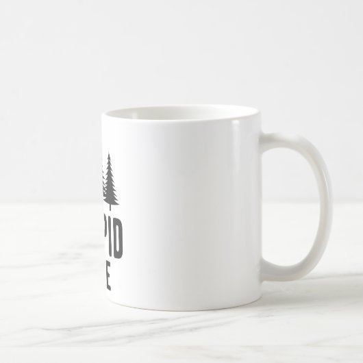 Dummer Baum Disc Golf Lustiges Frisbee Golf Gesche Kaffeetasse (Rechts)