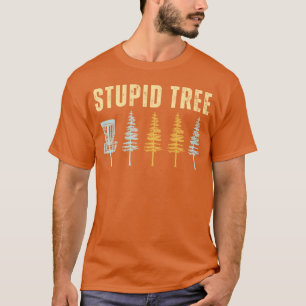 Dummer Baum Lustiges Disc Golf - klassisch T-Shirt