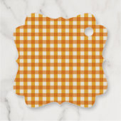 Dummer Candy Corn Süßigkeiten Geschenkanhänger (Rückseite)