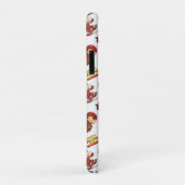 Dummer Chibi Iron Man nahtloses Muster - Superheld Case-Mate iPhone Hülle (Hinten/Rechts)