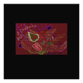 Dummer Comic Fotodruck (Vorne)