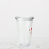 Dummer Cupid Herz Mit Pfeilen Lustig Sarkastisch Acryltrinkbecher (Rechts)