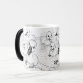 Dümmer-Entchen-Tasse Verwandlungstasse (Vorderseite Links)