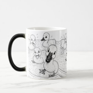 Dümmer-Entchen-Tasse Verwandlungstasse