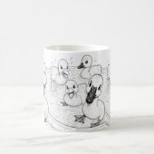 Dümmer-Entchen-Tasse Verwandlungstasse (Mittel)