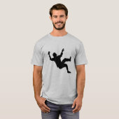 dummer Frisbee T-Shirt (Vorne ganz)