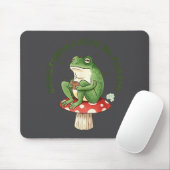 Dummer Frosch Manchmal furze ich einfach Mousepad (Mit Mouse)