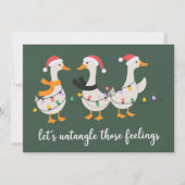 Dummer Gans ABA Weihnachten RBT BCBA Verhaltensthe (Vorderseite)