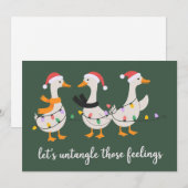 Dummer Gans ABA Weihnachten RBT BCBA Verhaltensthe (Vorne/Hinten)
