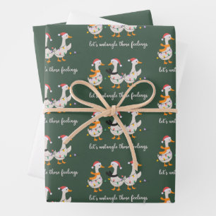 Dummer Gans ABA Weihnachten RBT BCBA Verhaltensthe Geschenkpapier Set