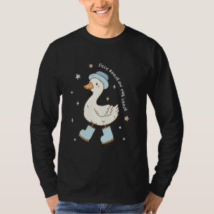 Dummer Gans Auf Freiem Fuß, Lustige Dummer Gans Me T-Shirt