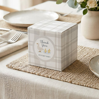 Dummer Gans Baby Shower Dankeschön Geschenkboxen Geschenkschachtel