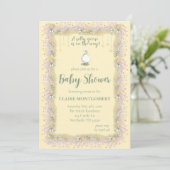 Dummer Gans Baby Shower Einladung (Stehend Vorderseite)