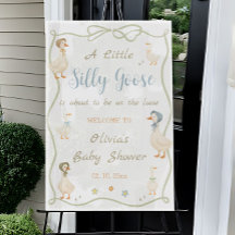 Dummer-Gans-Baby-Shower-Willkommen