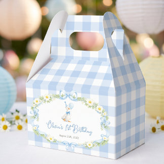 Dummer-Gans-Blauer-Schleife-Geburtstags-Geschenkbo Geschenkschachtel