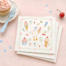 Dummer-Gans-Eiscreme-Sozial-Baby-Shower