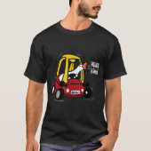 Dummer-Gans-fahren-Meme-Hup-Hup-Design T-Shirt (Vorderseite)