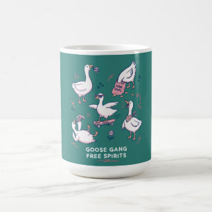 Dummer-Gans-Gang Lustiges-Gans-Shirt Kaffeetasse