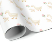Dummer Gans Geschenkpapier (Rolleneckpunkt)