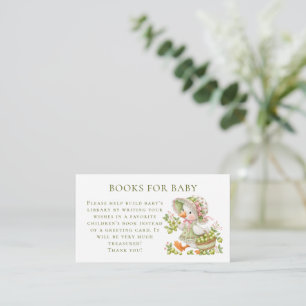 Dummer Gans Gooseberry Bücher für Baby Shower Begleitkarte