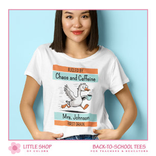 Dummer Gans Grundschullehrer der ersten Klasse T-Shirt