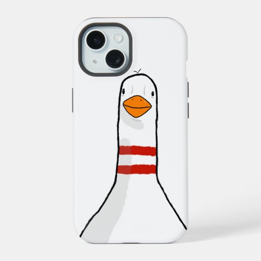 Dummer Gans iPhone-Hülle iPhone 15 Hülle (Rückseite)