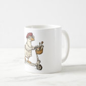 Dummer-Gans-Kunstlehrer | | Lustige Gans auf Sco Kaffeetasse (VorderseiteRechts)