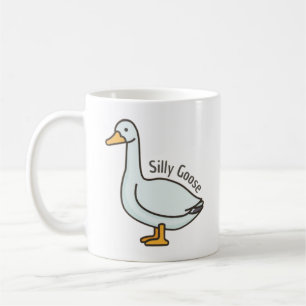 Dummer Gans, Lustige Gans, Gansliebhaber Kaffeetasse