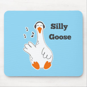 Dummer Gans, Lustige Gans, Gansliebhaber Mousepad