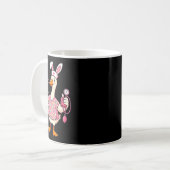 Dummer Gans-Meme Lustiges Ostern Krankenpfleger Cu Kaffeetasse (Vorderseite Links)