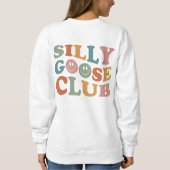 Dummer-Gans-Pullover Sweatshirt (Rückseite)