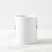 Dummer Gans Romantischer Status Lustiges Liebesleb Kaffeetasse (Mittel)