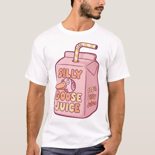 Dummer-Gans-Saft T-Shirt (Vorderseite)