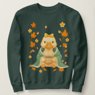 Dummer Gans & Stockenten fallen Gemütliches Herb Sweatshirt