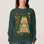 Dummer Gans & Stockenten fallen | Gemütliches Herb Sweatshirt (Vorderseite)