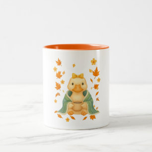Dummer Gans & Stockenten fallen   Gemütliches Herb Zweifarbige Tasse