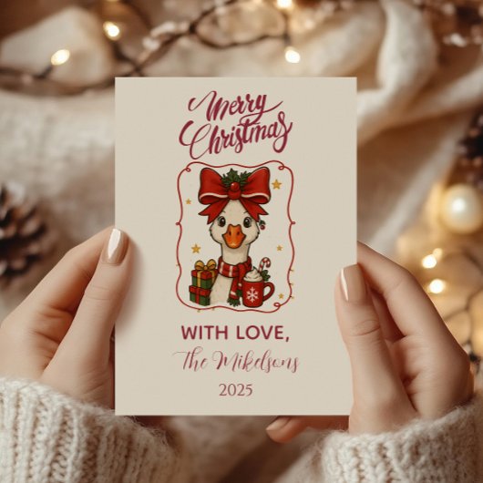 Dummer Gans Weihnachten