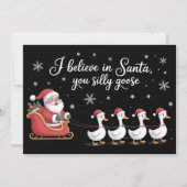 Dummer Gans Weihnachten Ich glaube an den Weihnach (Vorderseite)