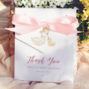 Dummer-Gans-Wildflower-Baby-Shower-Dankeschön Geschenkschachtel