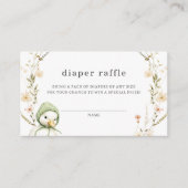 Dummer-Gans-Windel-Raffle-Einschlusskarte Begleitkarte (Vorderseite)