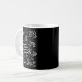 Dummer Gänschen jeder kommuniziert anders Kaffeetasse (Vorderseite Links)