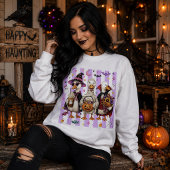Dummer Gänse Halloween Sweatshirt