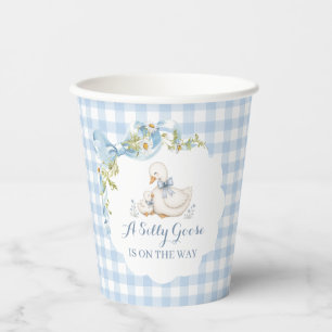 Dummer Gänse-Vintage-Gänseblümchen-Baby-Party Pappbecher