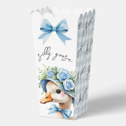 Dummer Gänsejunge Geburtstags-Babyshower Geschenkschachtel (Rückseite)