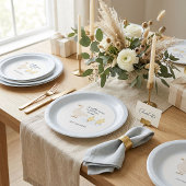 Dummer Goose ist fast lose Baby Shower Teller