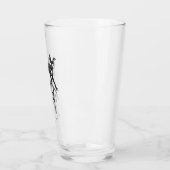 Dummer Große Doggen Glas (Links)