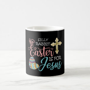 Dummer Hase Ostern ist für Jesus, christliches Ost Kaffeetasse